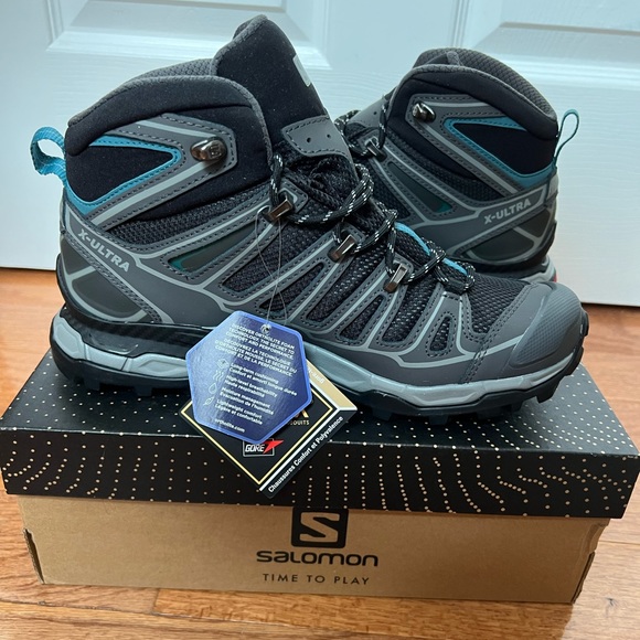 Salomon Ultra Mid GTX Spikes Boots 7 - Picture 4 of 9